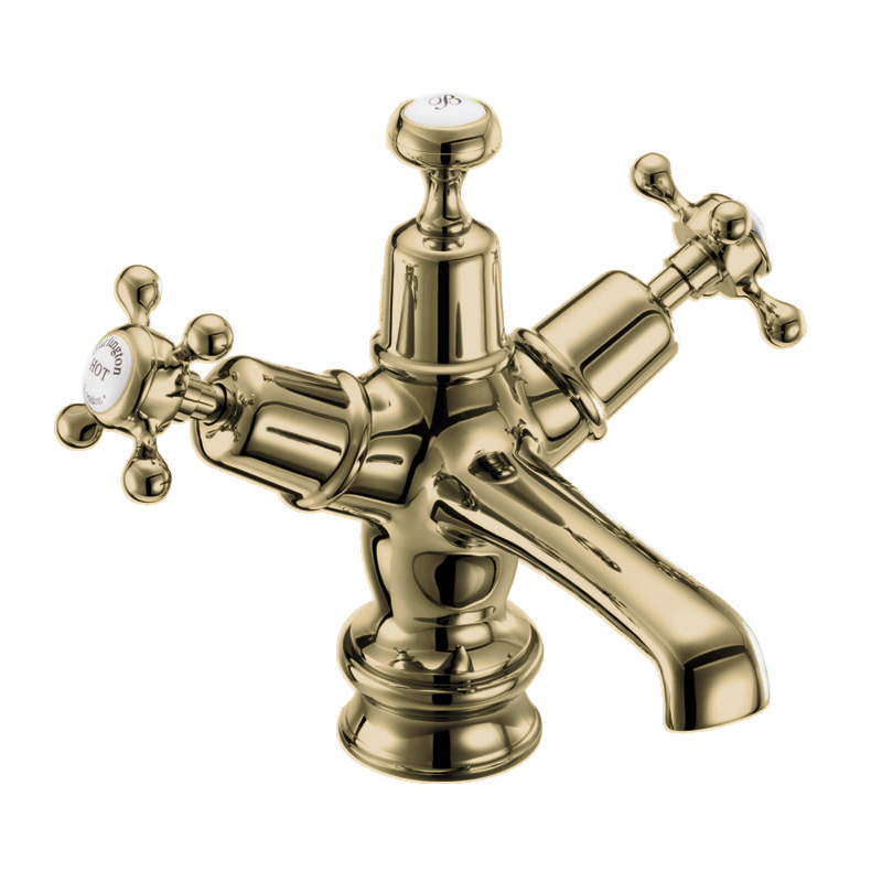 Claremont Regent basin mixer with click clack waste